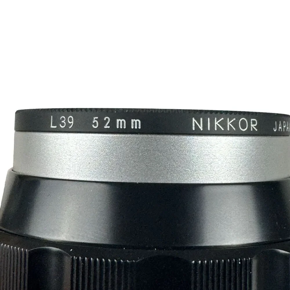 Nikkor-Q Nippon Kogaku Nikon135mm f/3.5 Auto Lens, Hood, Filter, Caps